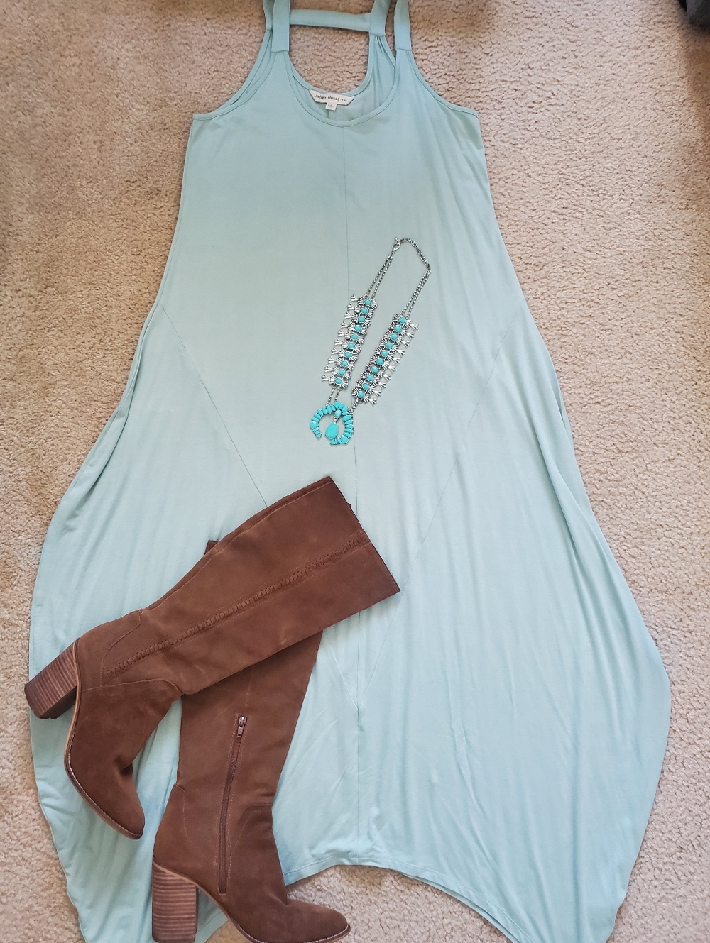 Seafoam Maxi Dress